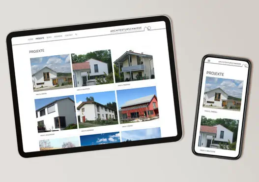Webdesign Architekturschmiede